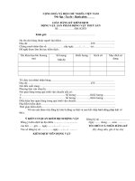 Tài liệu Giấy đăng ký kiểm dịch động vật pdf