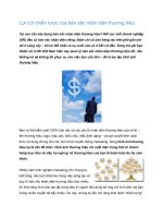 Tài liệu Lợi ích chiến lược của bản sắc nhận diện thương hiệu pdf