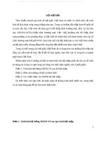 Tiểu luận: Cơ hội và thách thức khi hội nhập quốc tế của các tổ chức tín dụng và ngân hàng