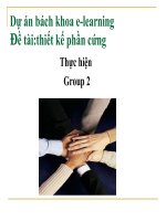 Tài liệu Dự án bách khoa e-learning: Thiết kế phần cứng docx