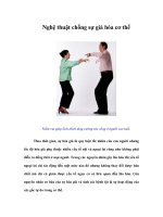 Tài liệu Nghệ thuật chống sự già hóa cơ thể pptx