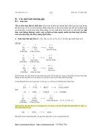 Tài liệu Các chất khử thường gặp pptx