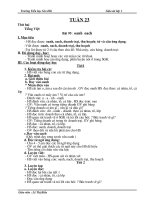 Tài liệu G A lop 1 tuan 23 chuan