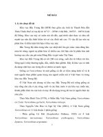 Nghiên cứu giống varicorhinus ruppell, 1836 ở khu vực bắc trung bộ 