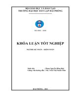 Hoàn thiện công tác kế toán doanh thu, chi phí và xác định kết quả kinh doanh tại công ty cổ phần sản xuất và kinh doanh kim khí 