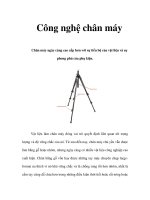 Tài liệu Công nghệ chân máy pdf