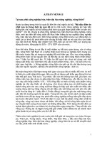 Luan van chuyen de tại sao phải công nghiệp hóa, hiện đại hóa nông nghiệp, nông thôn chuan 