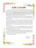 Pháp luật nhượng quyền thương mại tại việt nam và thực tiễn tư vấn pháp lý về nhượng quyền thương mại tại một số văn phòng luật sư và công ty luật 