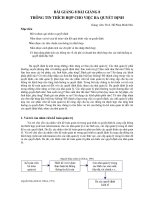 Tài liệu Kế toán quản trị - Bài 8 docx