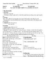 Bài giảng Ngữ văn 7 ki II CHẨN KT-KN