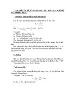 Tài liệu TÍNH TOÁN NHIỆT Chương 6d doc