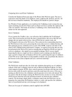 Tài liệu Comparing Server and Client Validations docx