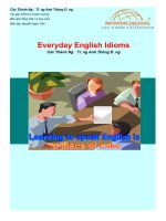 Everyday english idioms 
