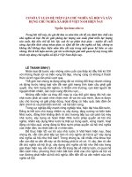 Tài liệu CƠ SỞ LÝ LUẬN ĐỂ TIẾP CẬN CHỦ NGHĨA XÃ HỘI VÀ XÂY DỰNG CHỦ NGHĨA XÃ HỘI Ở VIỆT NAM HIỆN NAY docx