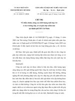 Tài liệu Chấn chỉnh, nâng cao chất lượng nuôi dạy trẻ ở các trường, lớp, cơ sở giáo dục mầm non tại thành phố Hồ Chí Minh doc