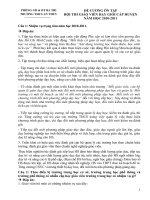 Bài giảng DE CUONG ON TAP- HOI THI GIAO VIEN GIOI CAP HUYEN - NH 2010-2011