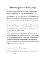 Tài liệu 3 bước đơn giản để cải thiện lợi nhuận pdf