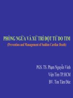 Tài liệu PHÒNG NGỪA VÀ XỬ TRÍ ĐỘT TỬ DO TIM(Prevention and Management of Sudden Cardiac doc