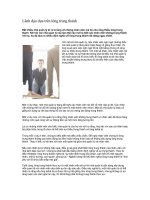 Tài liệu Lãnh đạo dựa trên lòng trung thành ppt