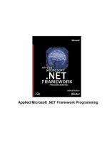 Tài liệu Applied Microsoft .NET Framework Programming docx