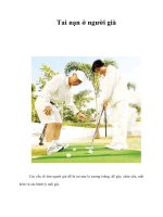 Tài liệu Tai nạn ở người già pdf