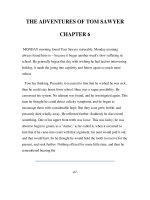 Tài liệu LUYỆN ĐỌC TIẾNG ANH QUA TÁC PHẨM VĂN HỌC-THE ADVENTURES OF TOM SAWYER CHAPTER 6 ppt