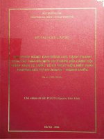 Nâng cao năng lực cạnh tranh của các ngành dịch vụ trong bối cảnh hội nhập kinh tế quốc tế và thực hiện hiệp định thương mại tự do asean   trung quốc 