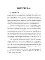 Đề tài nâng cao hiệu quả quản trị khả năng thanh toán tại công ty cổ phần bảo hiểm petrolimex – pjico” 