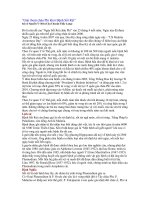 Tài liệu Giải thoát châu Phi khỏi Bệnh Sốt Rét pptx