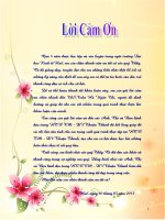 Nghiên cứu văn hóa doanh nghiệp tại HTX TM   DV thuận thành 