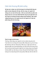 Tài liệu Cách làm thượng đế phát cuồng pptx