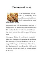 Tài liệu Thơm ngon cá trứng docx