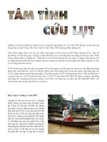 Tài liệu Tâm tình cứu lụt docx