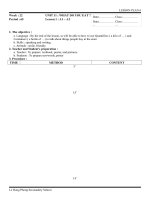 Bài soạn E6U11Period 65