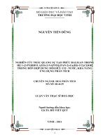 Luận văn nghiên cứu trắc quan sự tạo phức đaligan trong hệ 1 (2 pyriđylazo) 2 naptol(pan 2) Co(III) clo3cooh trong hỗn hợp dung môi hữu cơ nước, khả năng ứng dụng phân tích luận văn thạc sỹ hóa học  n 