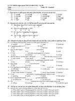 Bài giảng kiểm tra 45'''' hk2 - grade10