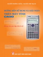 Sách hướng dẫn sử dụng và giải toán trên máy tính CASIO fx570 - ES