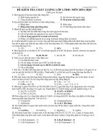 Tài liệu Đề ôn thi ĐH – môn Hóa học – mã đề 12-1 ppt