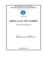 Hoàn thiện tổ chức kế toán doanh thu, chi phi và xác định kết quả kinh doanh tại công ty cổ phần thuơng mại chung anh 