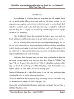 Một số biện pháp marketing nhằm nâng cao doanh thu của công ty cổ phần thép ngọc việt 
