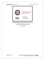 Ethical Hacking and Countermeasures v6 module 11 social engineering 