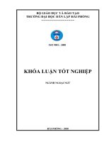 A study on translation of expression used in some vietnamese dishes into english 