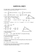 Tài liệu Khối đa diện pptx