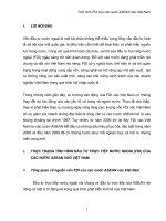 Tình hình FDI của các nước ASEAN vào việt nam 