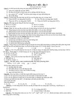 Gián án kiểm tra 1 tiết - chương 6