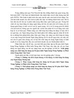 Giải pháp nâng cao chất lượng tín dụng tại sở giao dịch ngân hàng nông nghiệp và phát triển nông thôn việt nam 