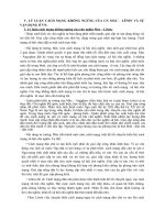 Tài liệu Chủ nghĩa Mac - Lênin doc