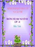 Bài soạn Toãn _Luyện tập trang 123