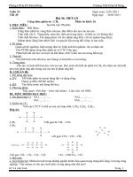 Bài soạn Tuần 24 - Tiết 45. Metan
