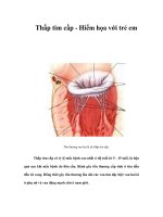 Tài liệu Thấp tim cấp - Hiểm họa với trẻ em docx